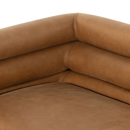 Ollie Leather Sofa, Cognac 7 Ollie Leather Sofa, Cognac
