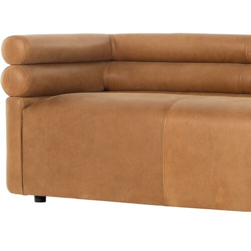 Ollie Leather Sofa, Cognac 9 Ollie Leather Sofa, Cognac