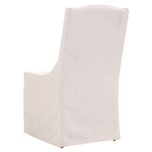 Laurel Outdoor Upholstered Dining Chair, Blanca Sunbrella 4 Laurel Outdoor Upholstered Dining Chair, Blanca Sunbrella