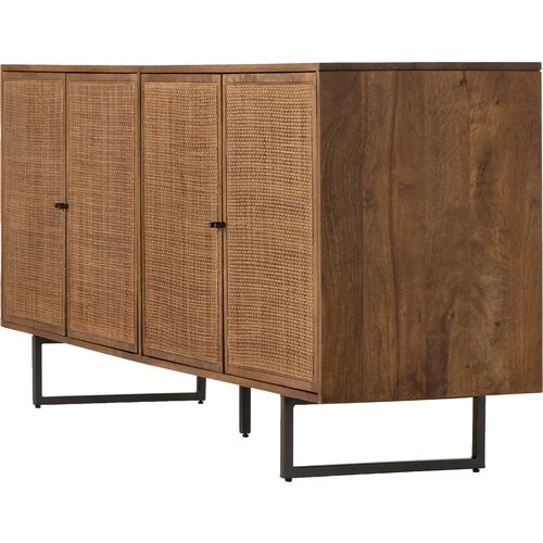 Tessa Cane Sideboard, Brown Wash 5 Tessa Cane Sideboard, Brown Wash