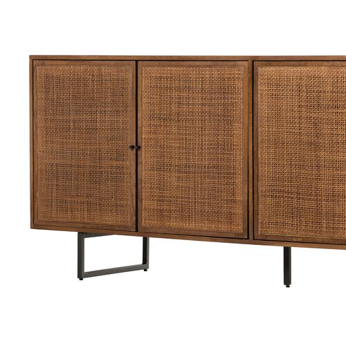 Tessa Cane Sideboard, Brown Wash 8 Tessa Cane Sideboard, Brown Wash