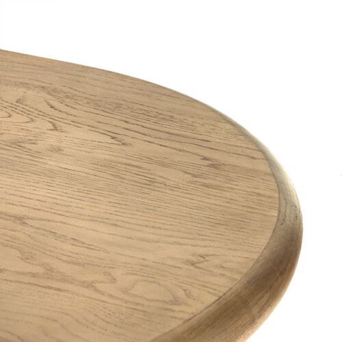 Joslin Oval Extension Dining Table, Light Oak 7 Joslin Oval Extension Dining Table, Light Oak