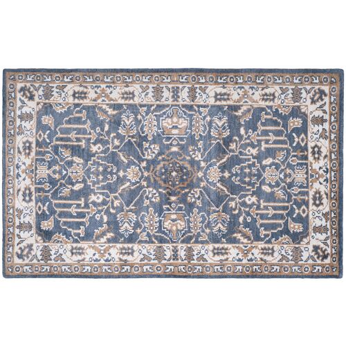 Watson Hand-Knotted Rug, Blue/Ivory 1 Watson Hand-Knotted Rug, Blue/Ivory