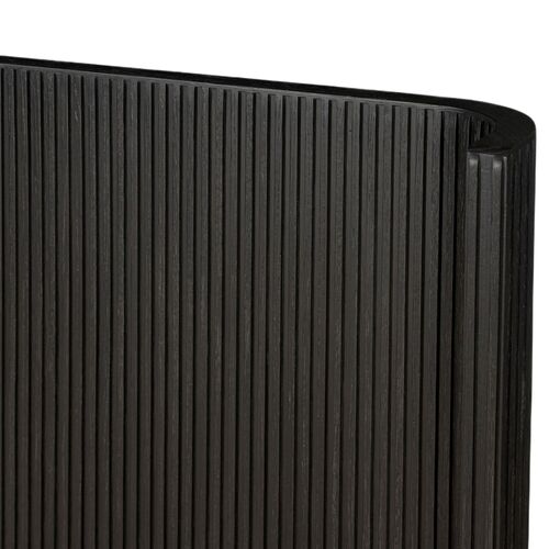 Fresno Fluted Bed, Distressed Black 3 Fresno Fluted Bed, Distressed Black