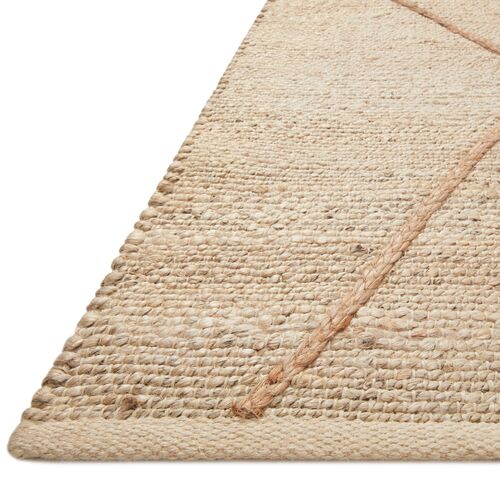 Laura Jute Rug, Ivory/Natural 2 Laura Jute Rug, Ivory/Natural
