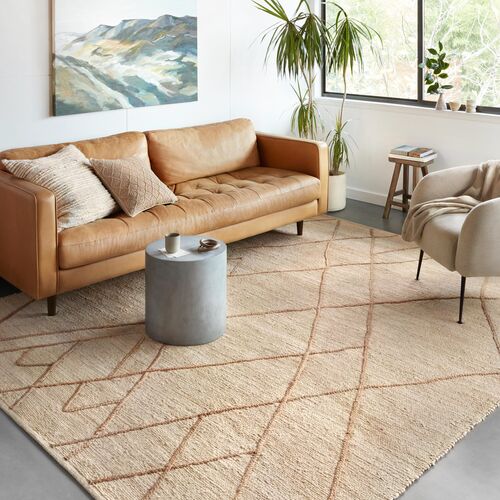 Laura Jute Rug, Ivory/Natural 5 Laura Jute Rug, Ivory/Natural