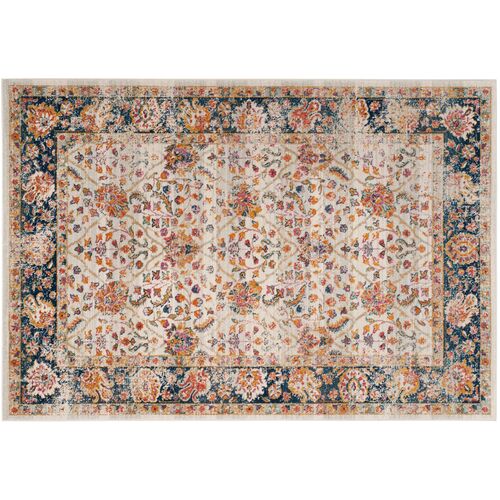 Maison Rug, Navy/Multi 1 Maison Rug, Navy/Multi