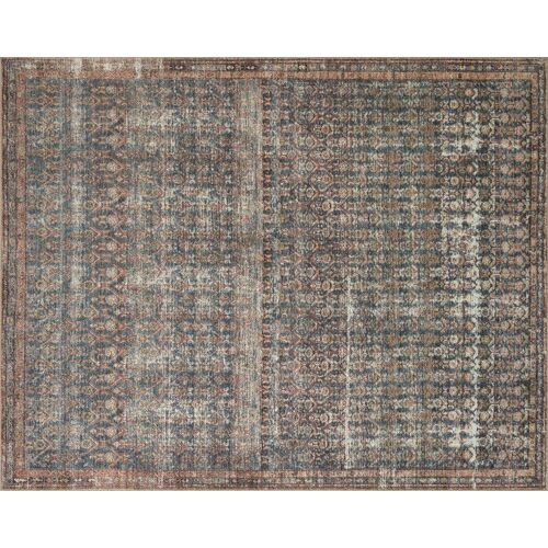 Billie Rug, Ocean/Brick 1 Billie Rug, Ocean/Brick