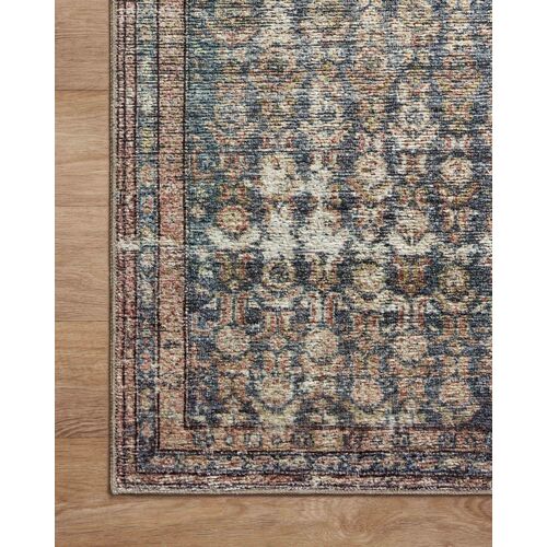 Billie Rug, Ocean/Brick 3 Billie Rug, Ocean/Brick