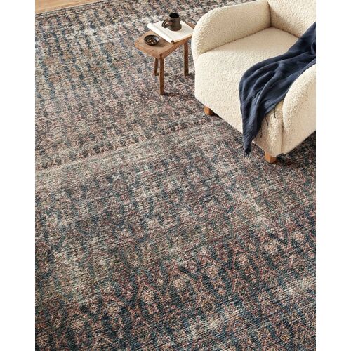 Billie Rug, Ocean/Brick 9 Billie Rug, Ocean/Brick