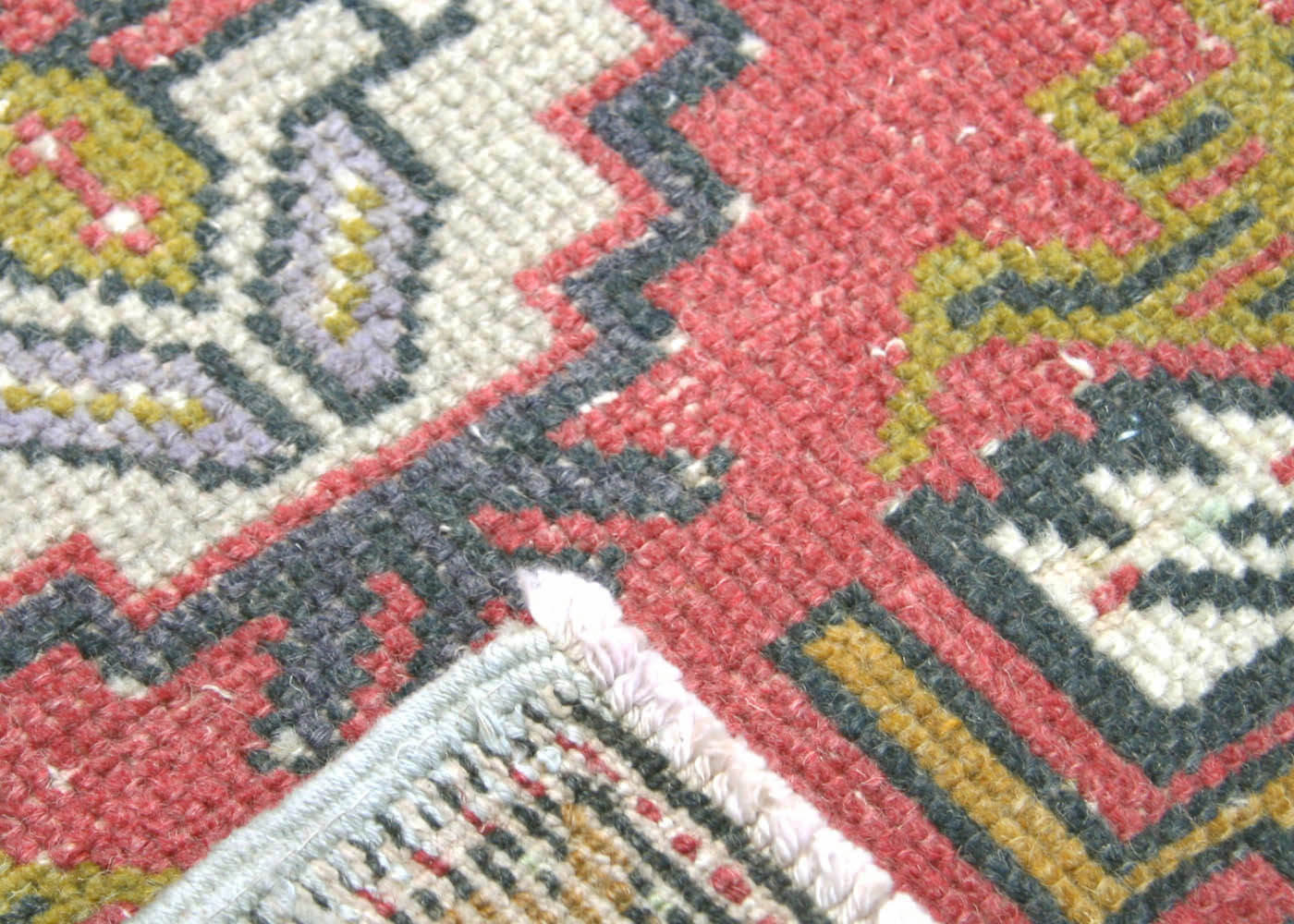 1960s Turkish Oushak Yastic,1'10" x 3'4" 3 1960s Turkish Oushak Yastic,1'10" x 3'4"