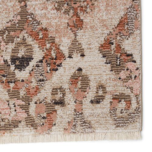 Asani Ikat Rug, Tan/Lt Pink 4 Asani Ikat Rug, Tan/Lt Pink