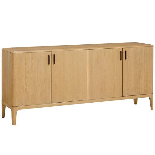Akio Sideboard, Light Natural Oak 1 Akio Sideboard, Light Natural Oak