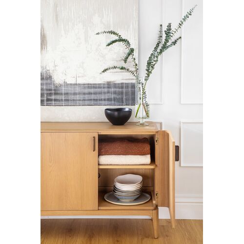 Akio Sideboard, Light Natural Oak 8 Akio Sideboard, Light Natural Oak