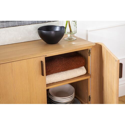 Akio Sideboard, Light Natural Oak 9 Akio Sideboard, Light Natural Oak