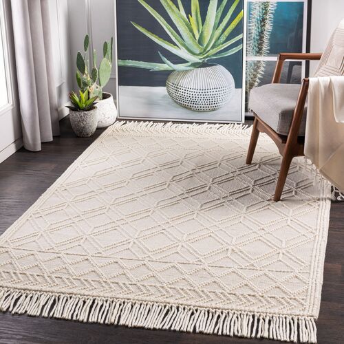 Erika Handwoven Rug, Ivory/Beige 7 Erika Handwoven Rug, Ivory/Beige