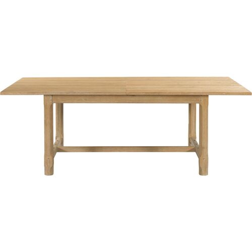 Forever Oak Extension Dining Table, Limewash 2 Forever Oak Extension Dining Table, Limewash