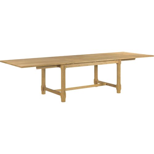 Forever Oak Extension Dining Table, Limewash 3 Forever Oak Extension Dining Table, Limewash