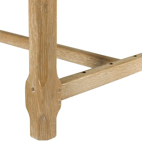 Forever Oak Extension Dining Table, Limewash 6 Forever Oak Extension Dining Table, Limewash