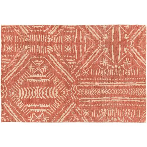 Cannon Jute Rug, Burnt Orange/Cream 1 Cannon Jute Rug, Burnt Orange/Cream