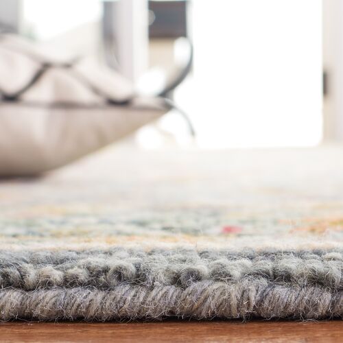 Kenneth Hand Tufted Rug, Grey/Green 4 Kenneth Hand Tufted Rug, Grey/Green