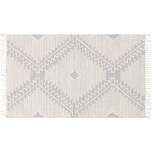 Beth Handwoven Rug, Gray/Cream 1 Beth Handwoven Rug, Gray/Cream