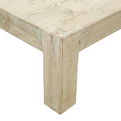 Brianne Square Coffee Table, Natural 4 Brianne Square Coffee Table, Natural