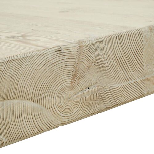 Brianne Square Coffee Table, Natural 5 Brianne Square Coffee Table, Natural