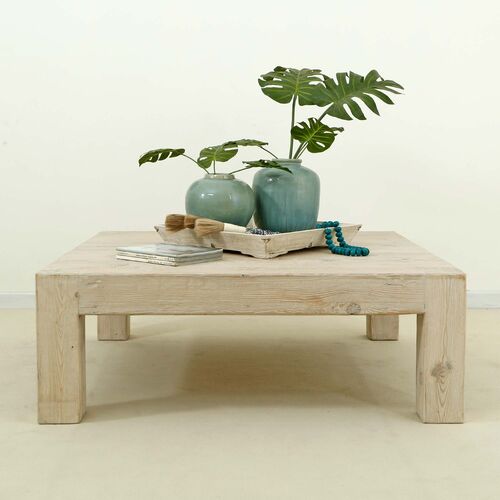 Brianne Square Coffee Table, Natural 6 Brianne Square Coffee Table, Natural