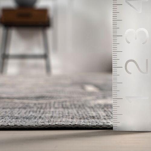 Sagebrush Geometric Machine Washable Area Rug 3 Sagebrush Geometric Machine Washable Area Rug
