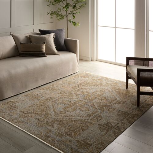 Salito Outdoor Medallion Rug, Yellow 4 Salito Outdoor Medallion Rug, Yellow
