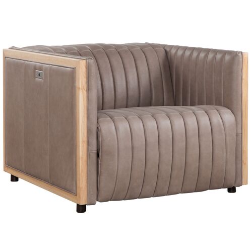 Montrose Leather Power Recliner 1 Montrose Leather Power Recliner