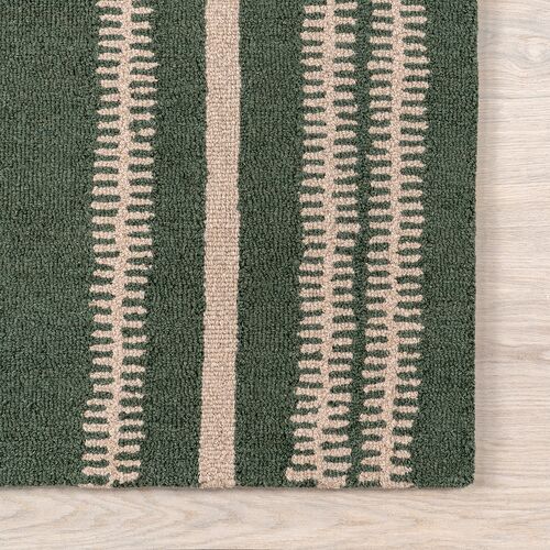 Kari Rug, Dark Green 5 Kari Rug, Dark Green