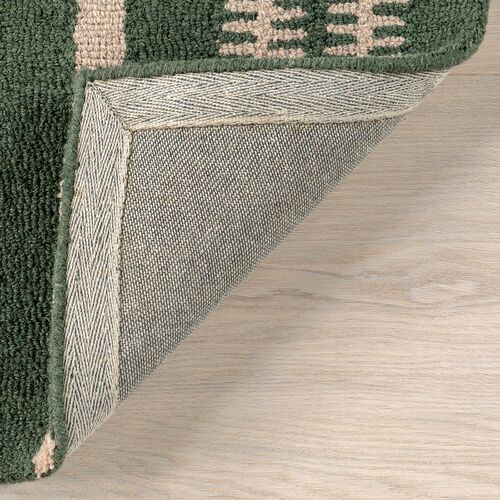 Kari Rug, Dark Green 6 Kari Rug, Dark Green