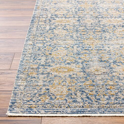 Ren Woven Rug, Navy 3 Ren Woven Rug, Navy