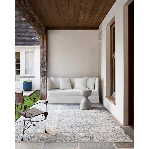Ren Woven Rug, Navy 4 Ren Woven Rug, Navy