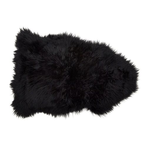 Sheepskin Rug, Black 1 Sheepskin Rug, Black
