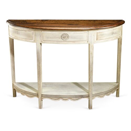 Troy Console, Weathered Sand 1 Troy Console, Weathered Sand