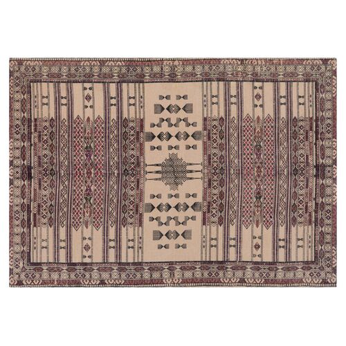 Zolten Jute Rug, Cream/Multi 1 Zolten Jute Rug, Cream/Multi