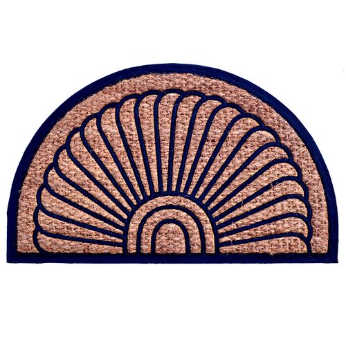 Fan Doormat, Brown 1 Fan Doormat, Brown