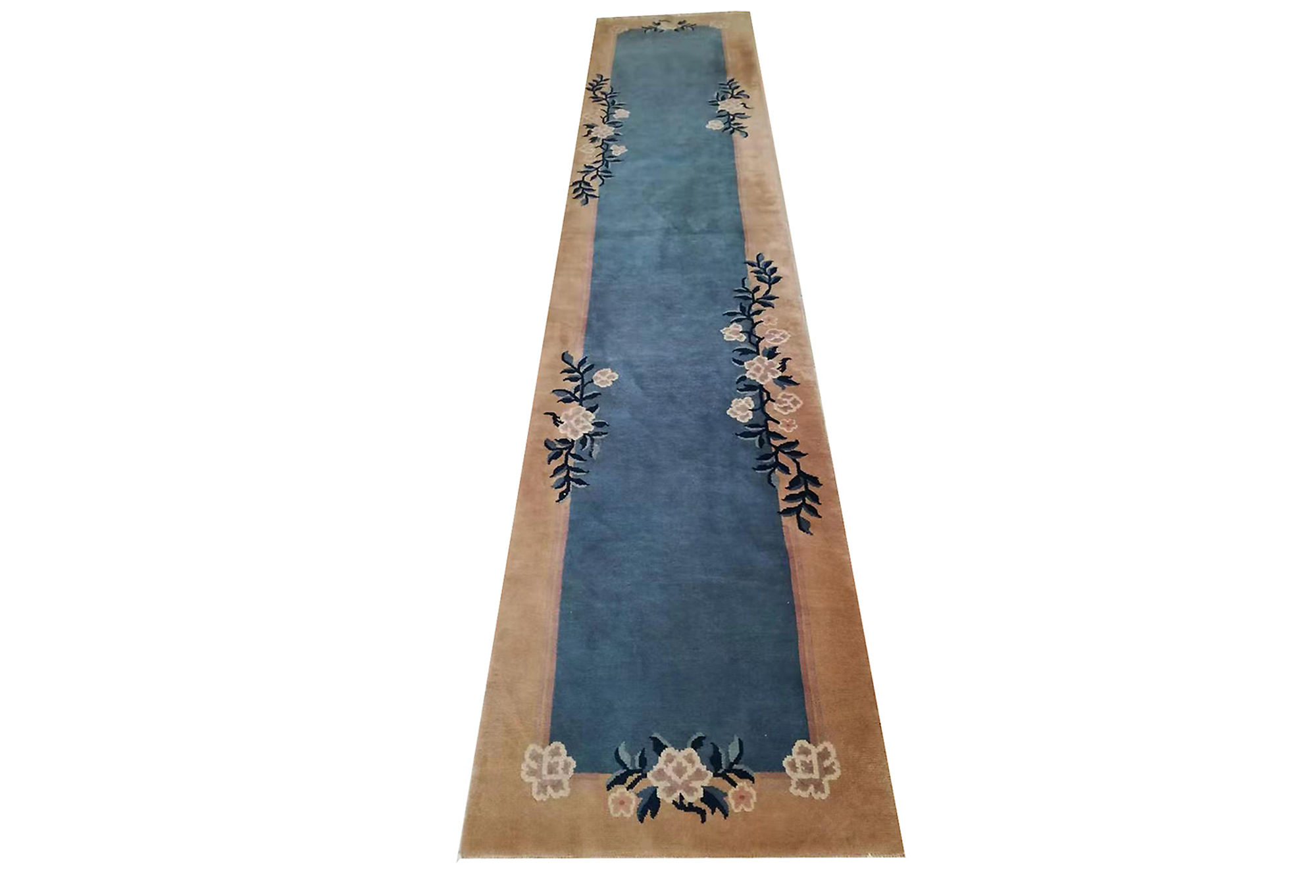 Chinese Peking Rug 2'6" x 11'3" 2 Chinese Peking Rug 2'6" x 11'3"