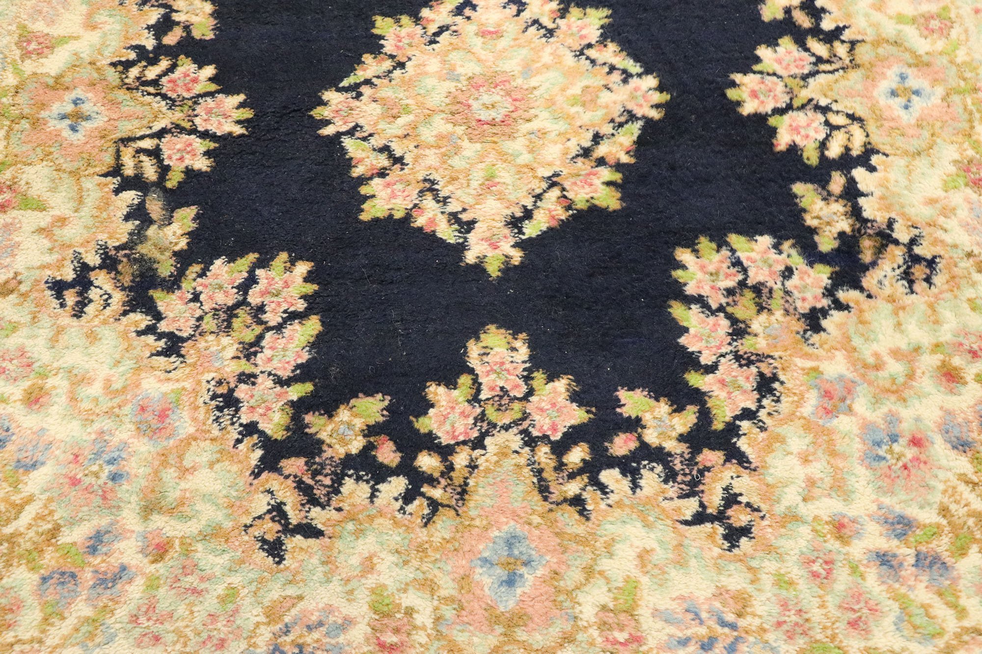 Antique Persian Kerman Rug, 3'01 x 3'06 4 Antique Persian Kerman Rug, 3'01 x 3'06