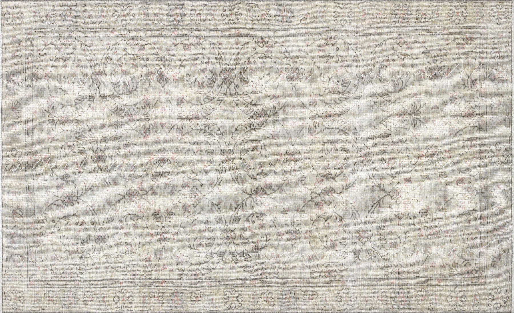 1960s Turkish Oushak Rug, 5'1" x 8'3" 1 1960s Turkish Oushak Rug, 5'1" x 8'3"