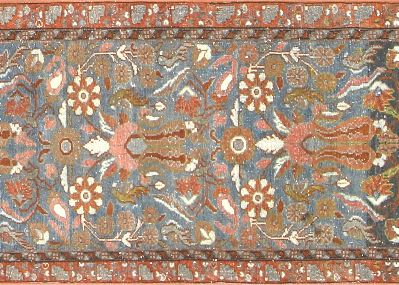 1930s Persian Malayer Runner, 2'5"x15'5" 2 1930s Persian Malayer Runner, 2'5"x15'5"