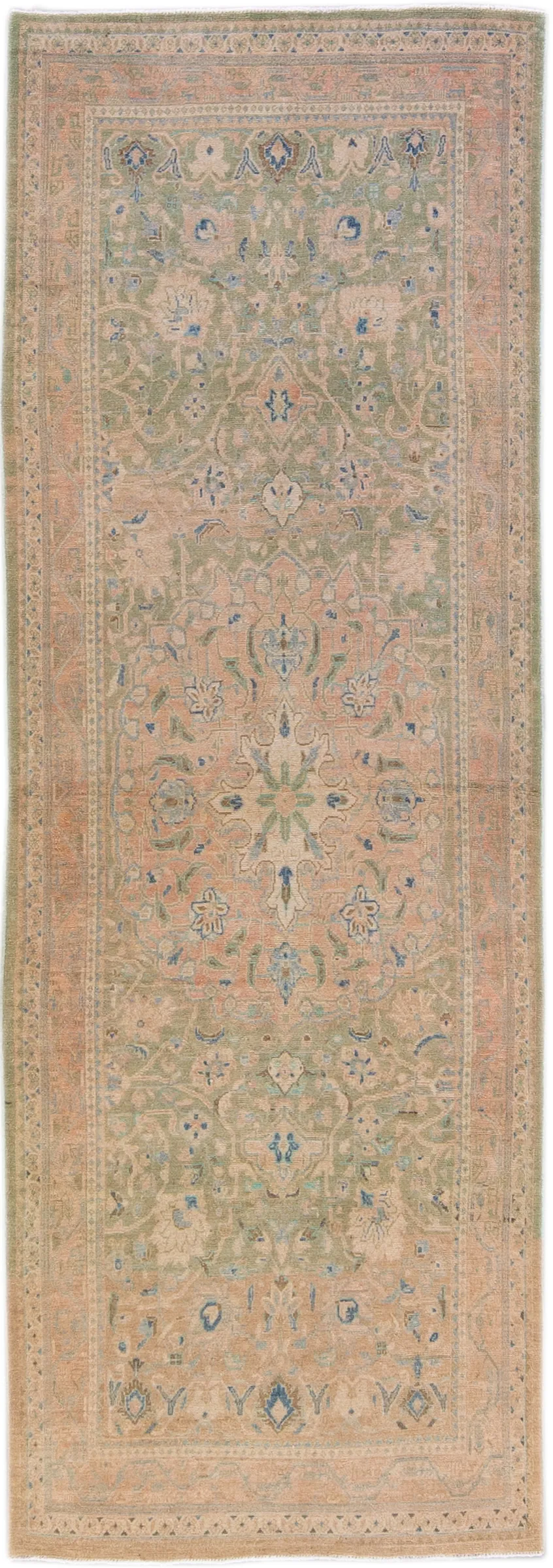 Vintage Persian Mahal Runner Rug 2 Vintage Persian Mahal Runner Rug