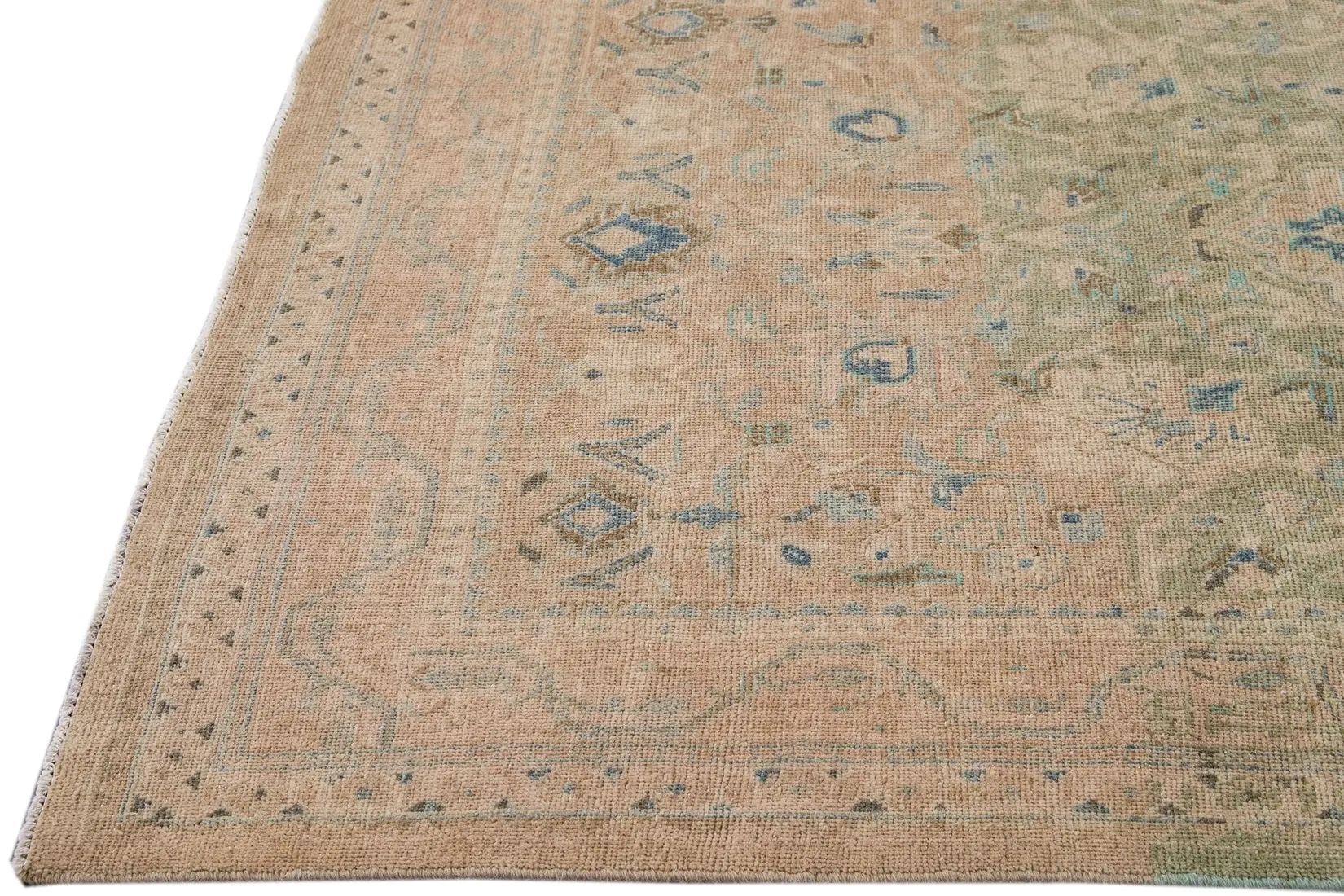 Vintage Persian Mahal Runner Rug 3 Vintage Persian Mahal Runner Rug