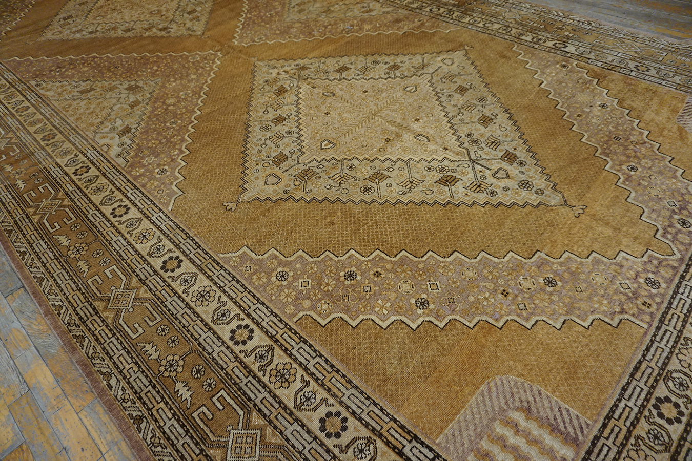 1930's Central Asian Khotan Carpet 3 1930's Central Asian Khotan Carpet
