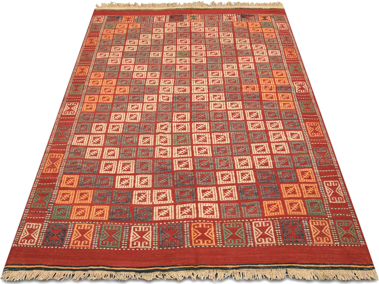 1960s Turkish Kilim - 4'7" x 6'9" 3 1960s Turkish Kilim - 4'7" x 6'9"