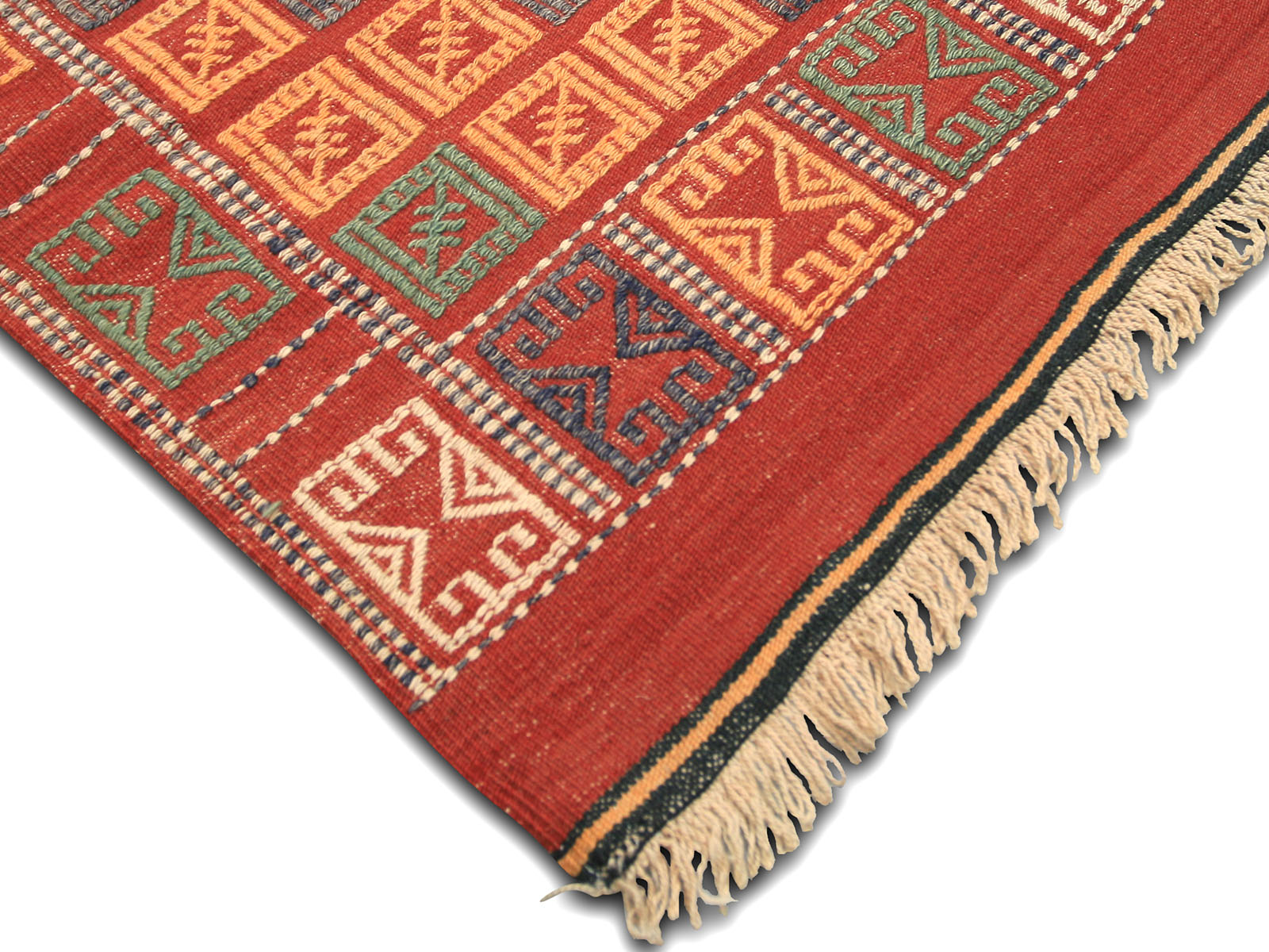 1960s Turkish Kilim - 4'7" x 6'9" 4 1960s Turkish Kilim - 4'7" x 6'9"