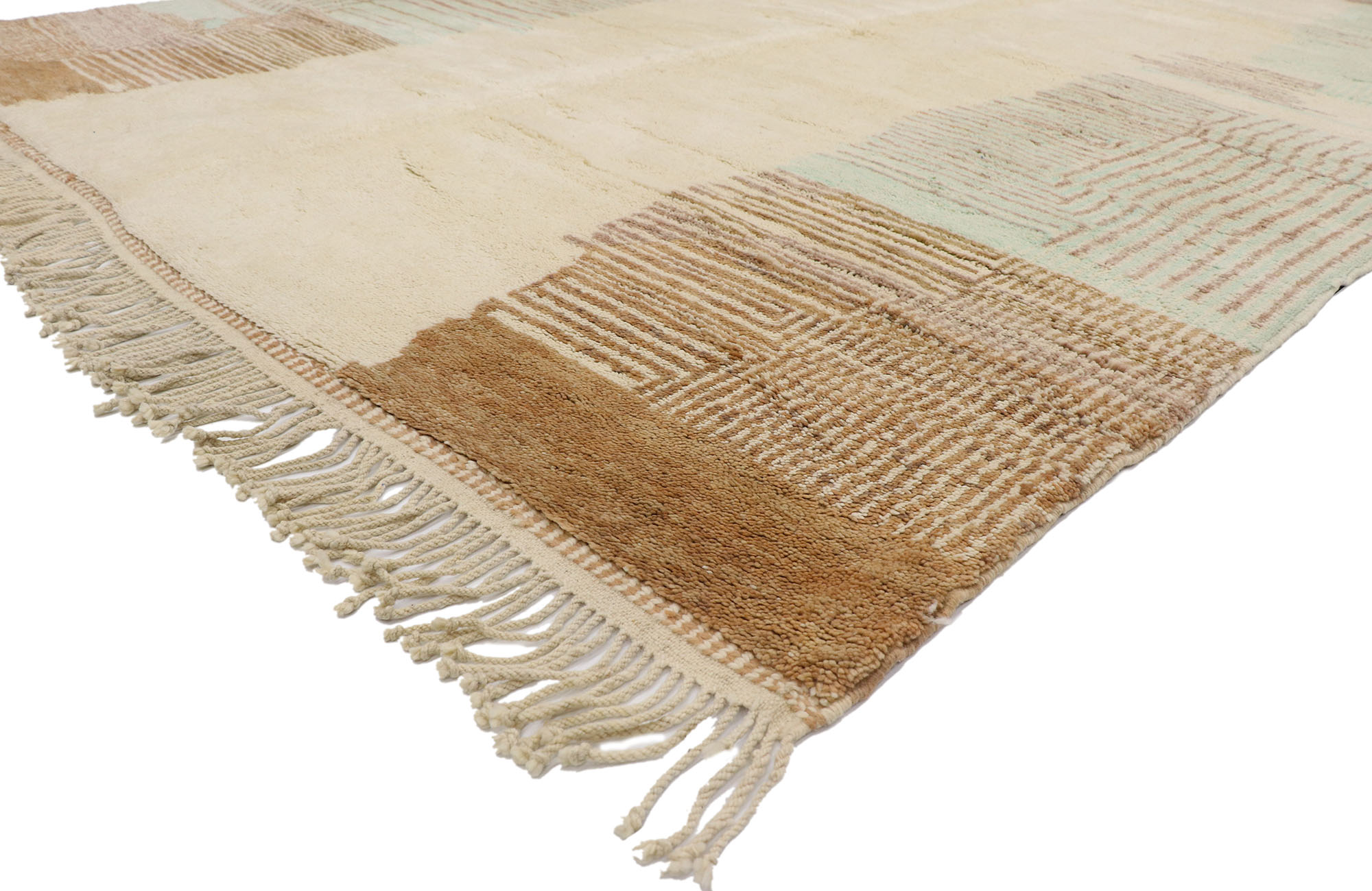 Berber Moroccan Rug, 6'10 x 10'00 2 Berber Moroccan Rug, 6'10 x 10'00